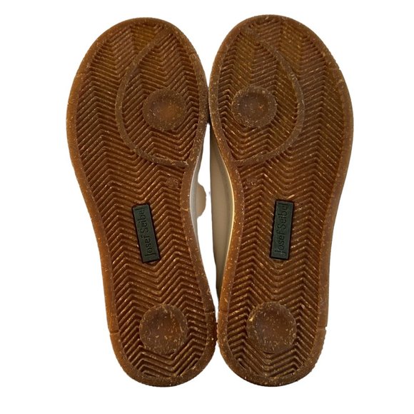 Josef Seibel Kim Comfort Shoes Size 6 Cork Insoles Lace-ups White Leather EUC - Picture 3 of 12